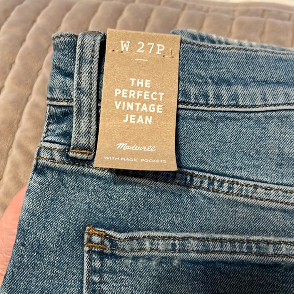 Madewell Perfect Vintage Jean 27P